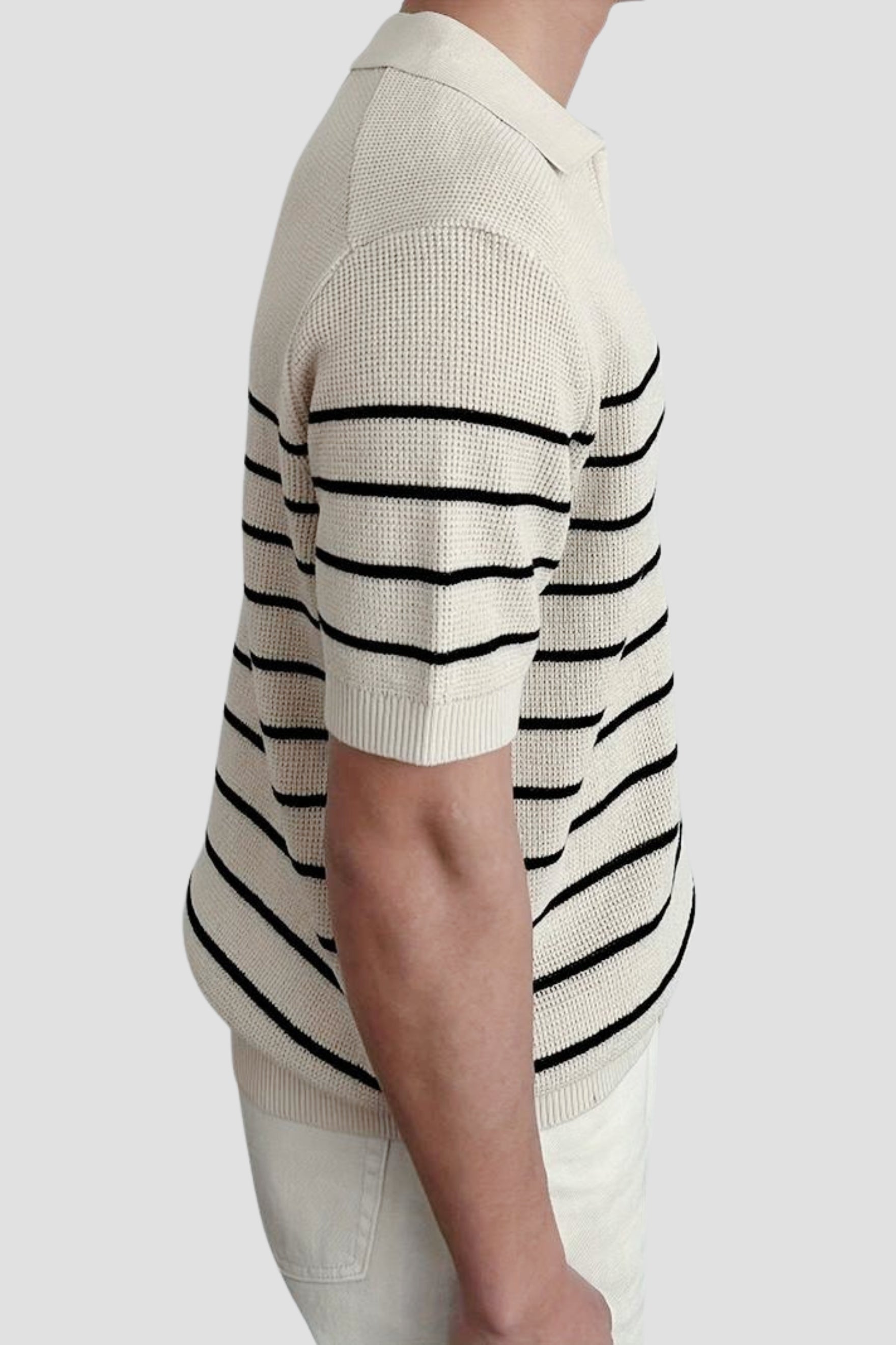 Bibayo | Striped Knit Polo