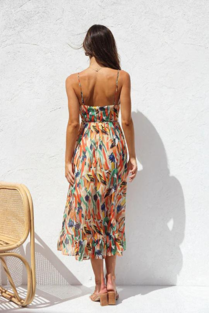 Rosie | Elegant Summer Midi Dress