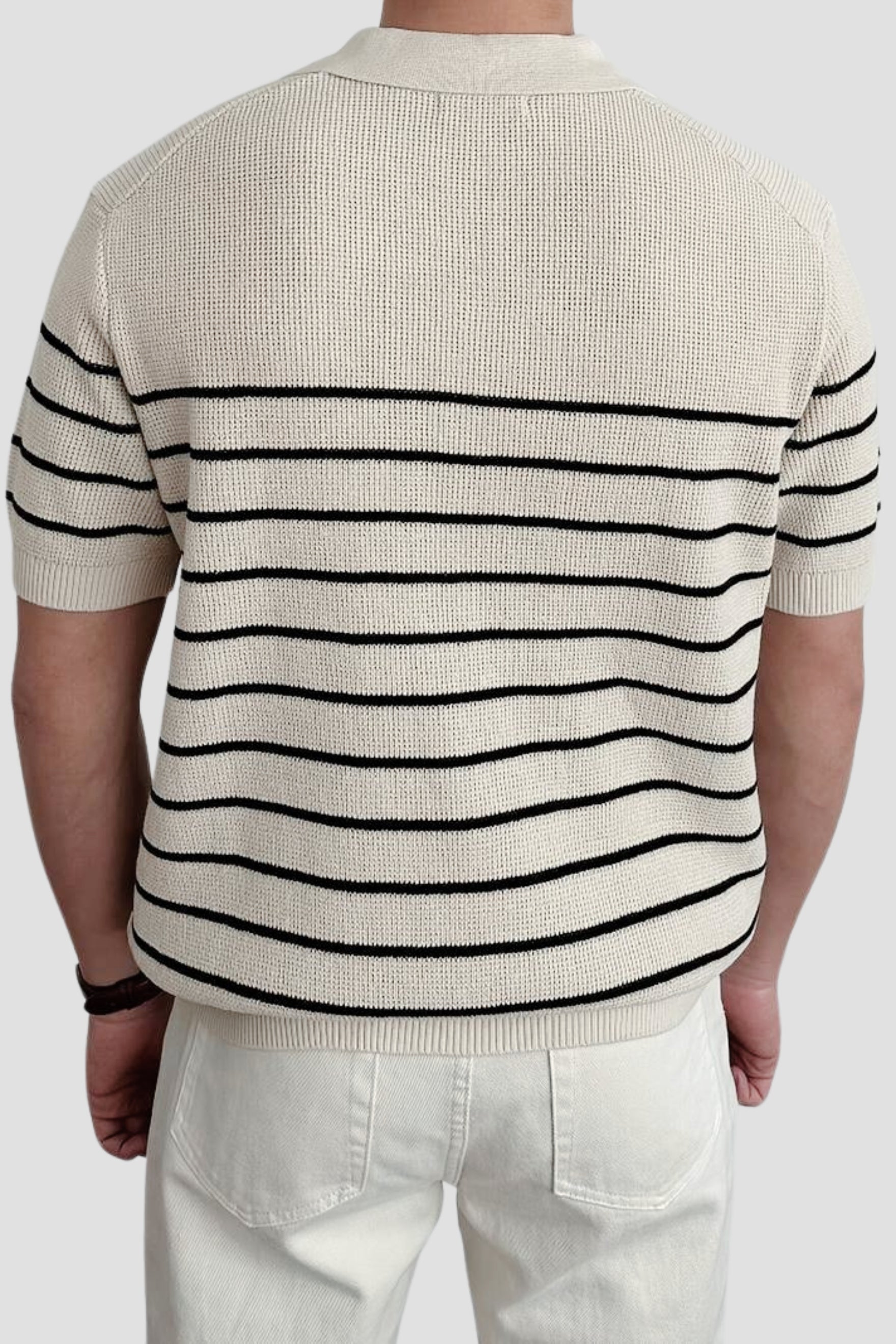 Bibayo | Striped Knit Polo