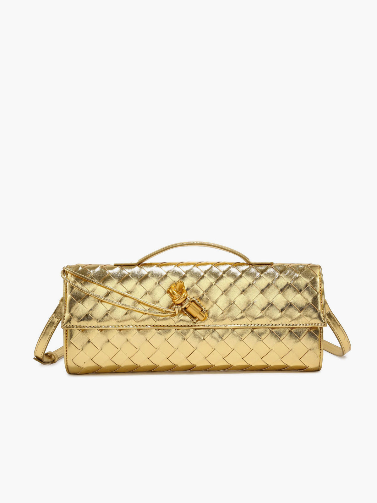 Alvaree | Woven Flap Clutch