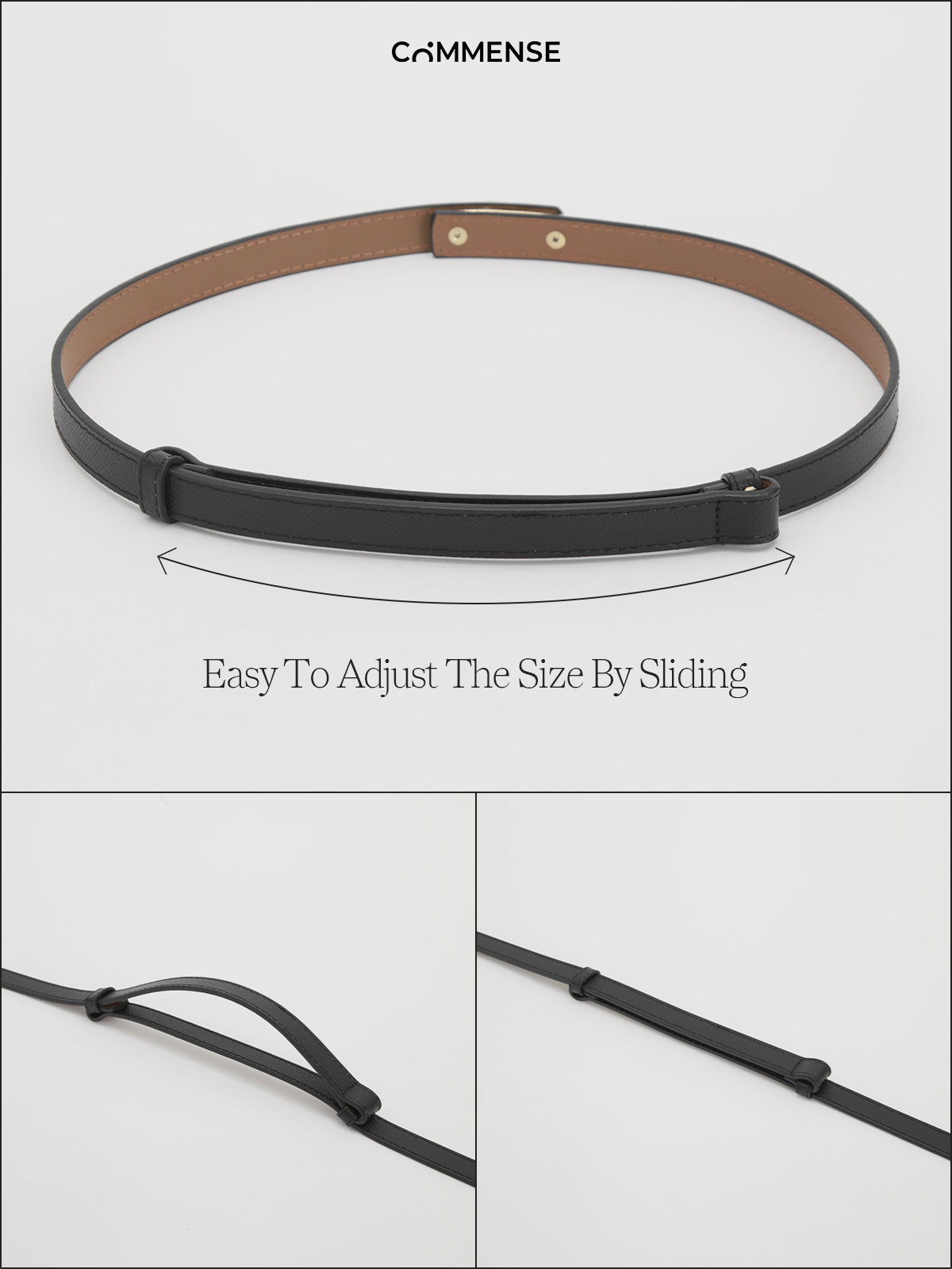 Lunet | Slim Minimalist Belt
