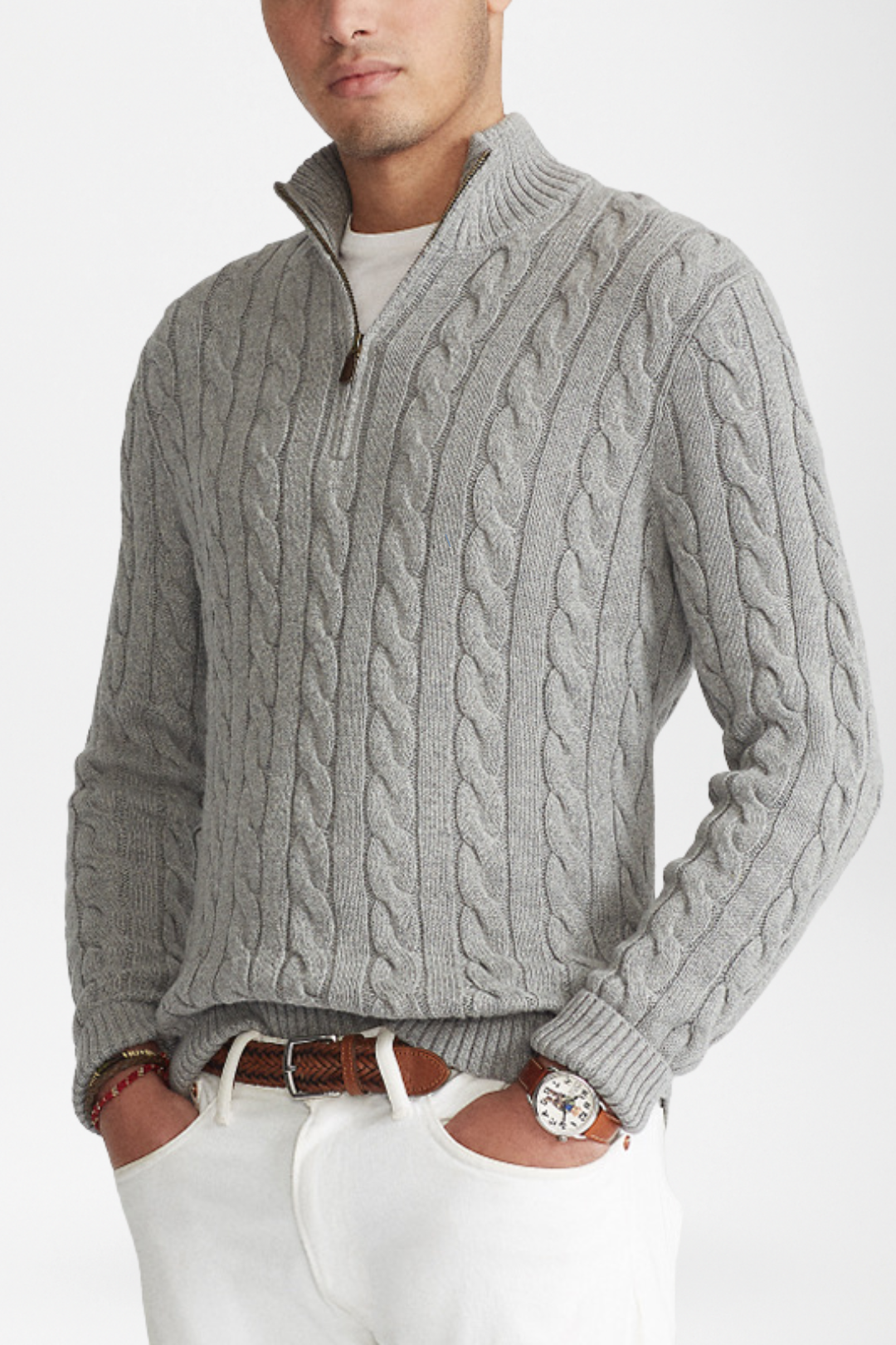 Thierry | Half-Zip Knit Sweater