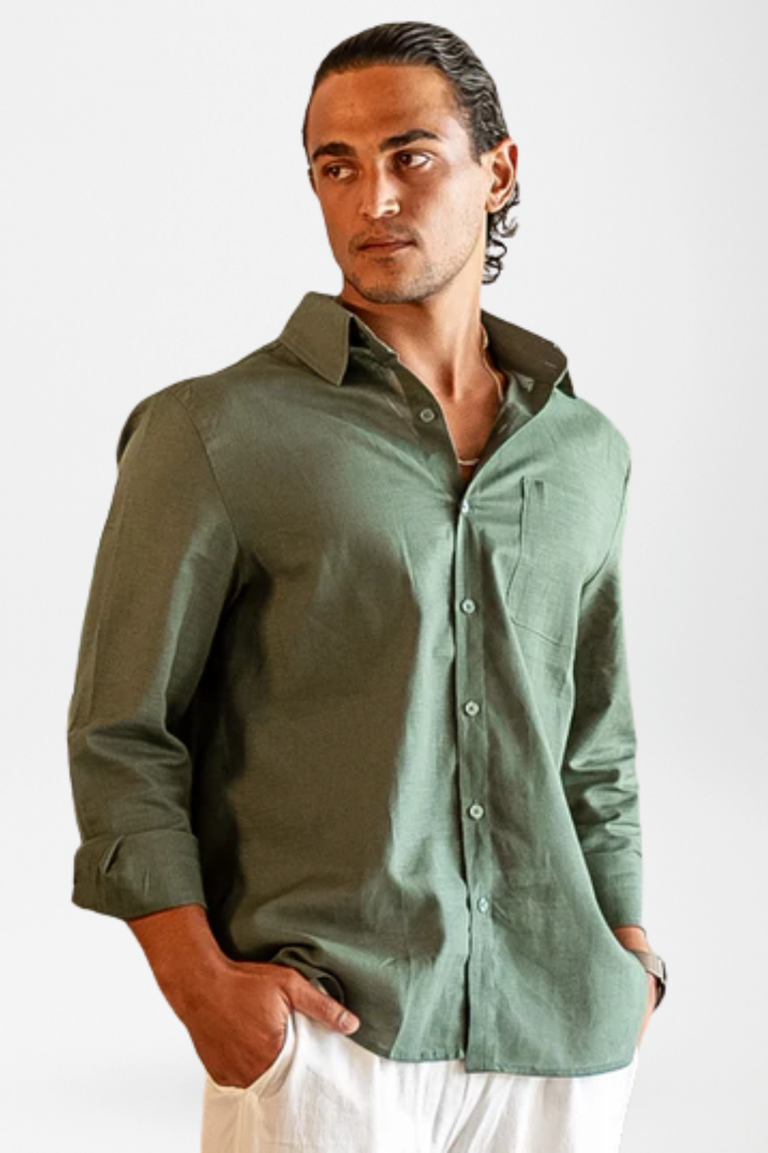 Renzo | Classic Linen Shirt