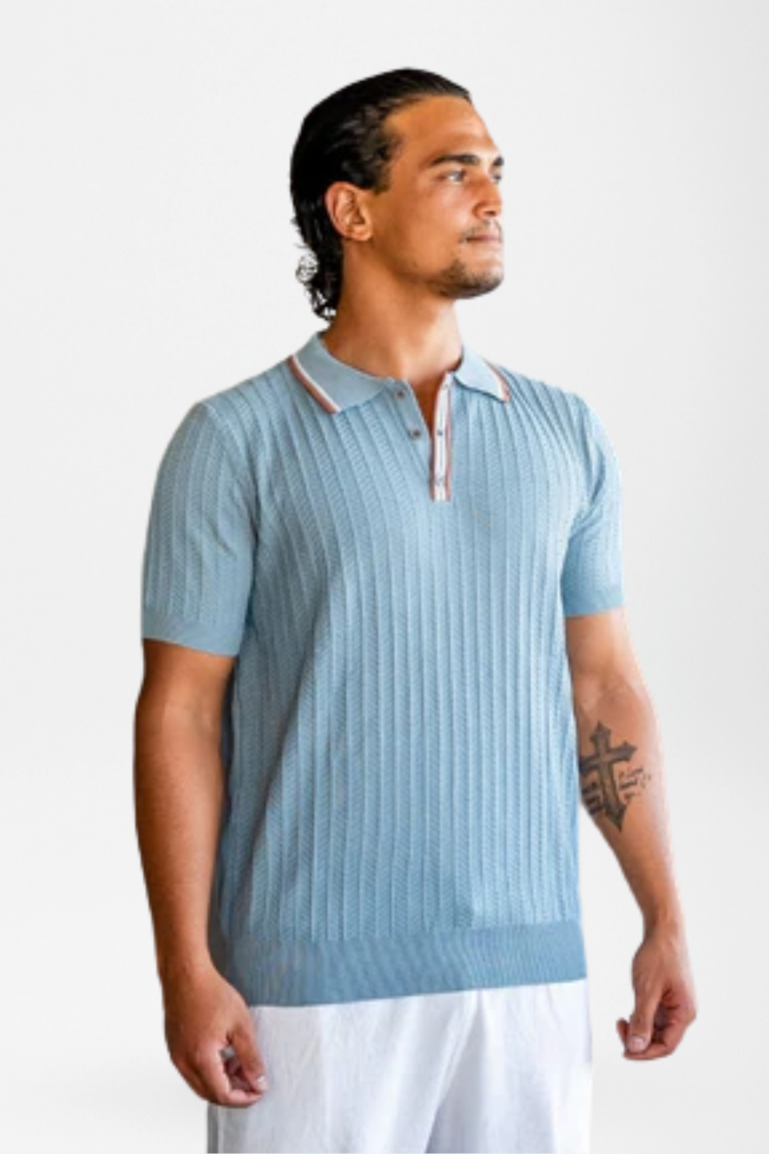 Ashford | Chevron Knit Polo
