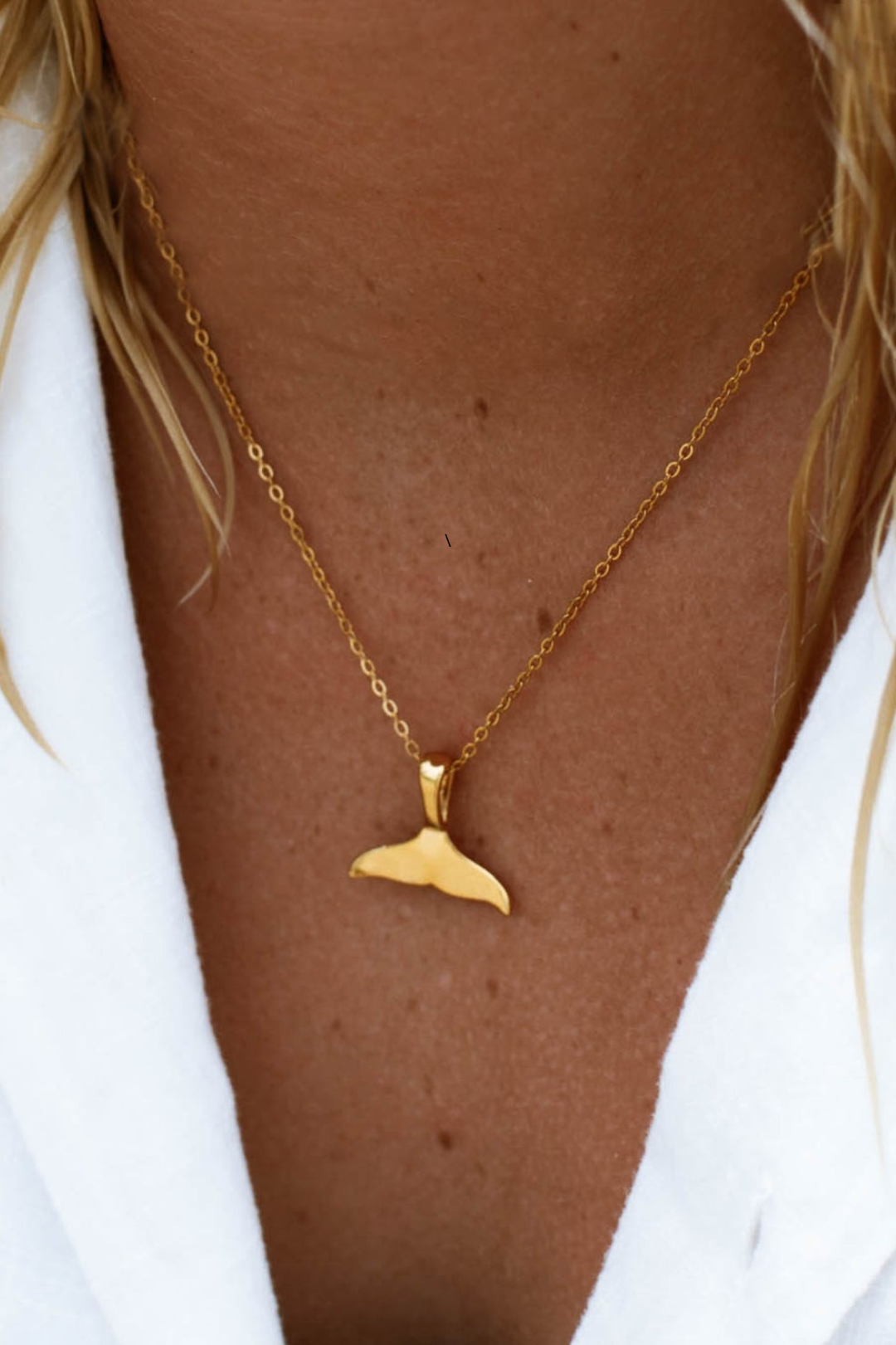Marina | Whale Tail Necklace