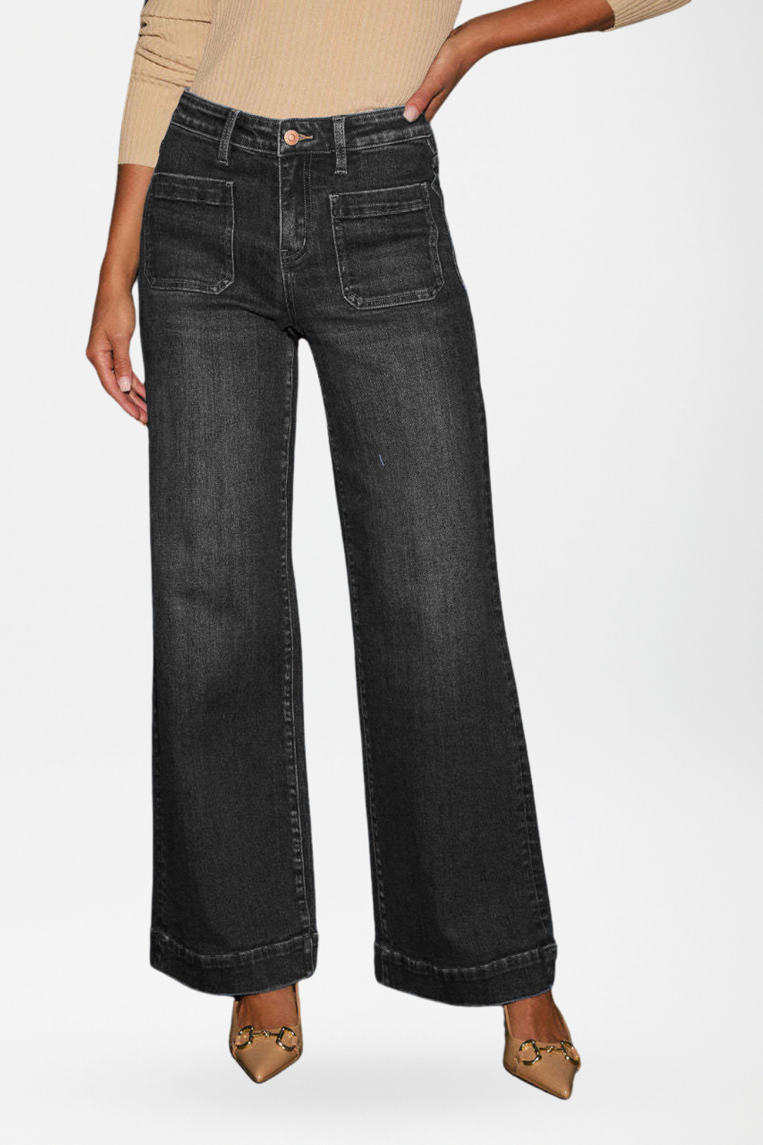 Elara | High-Waist Retro Jeans