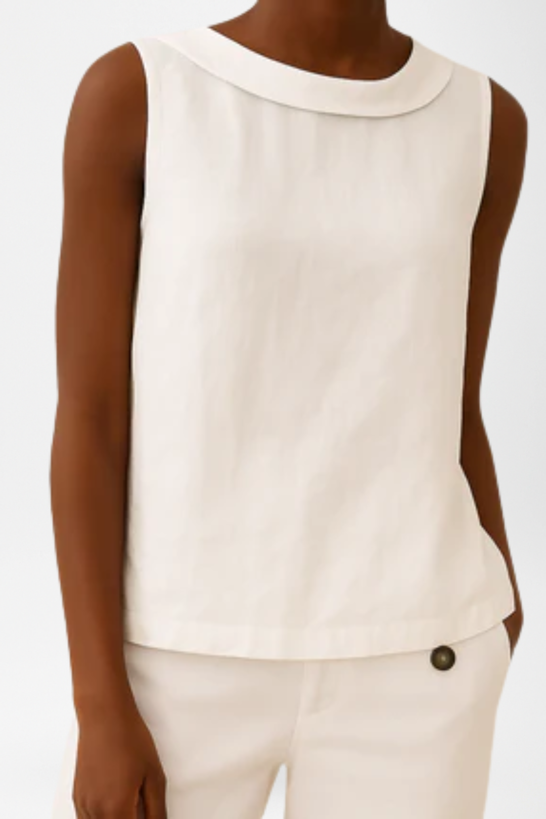 Elwira | Breezy Cotton-Linen Top