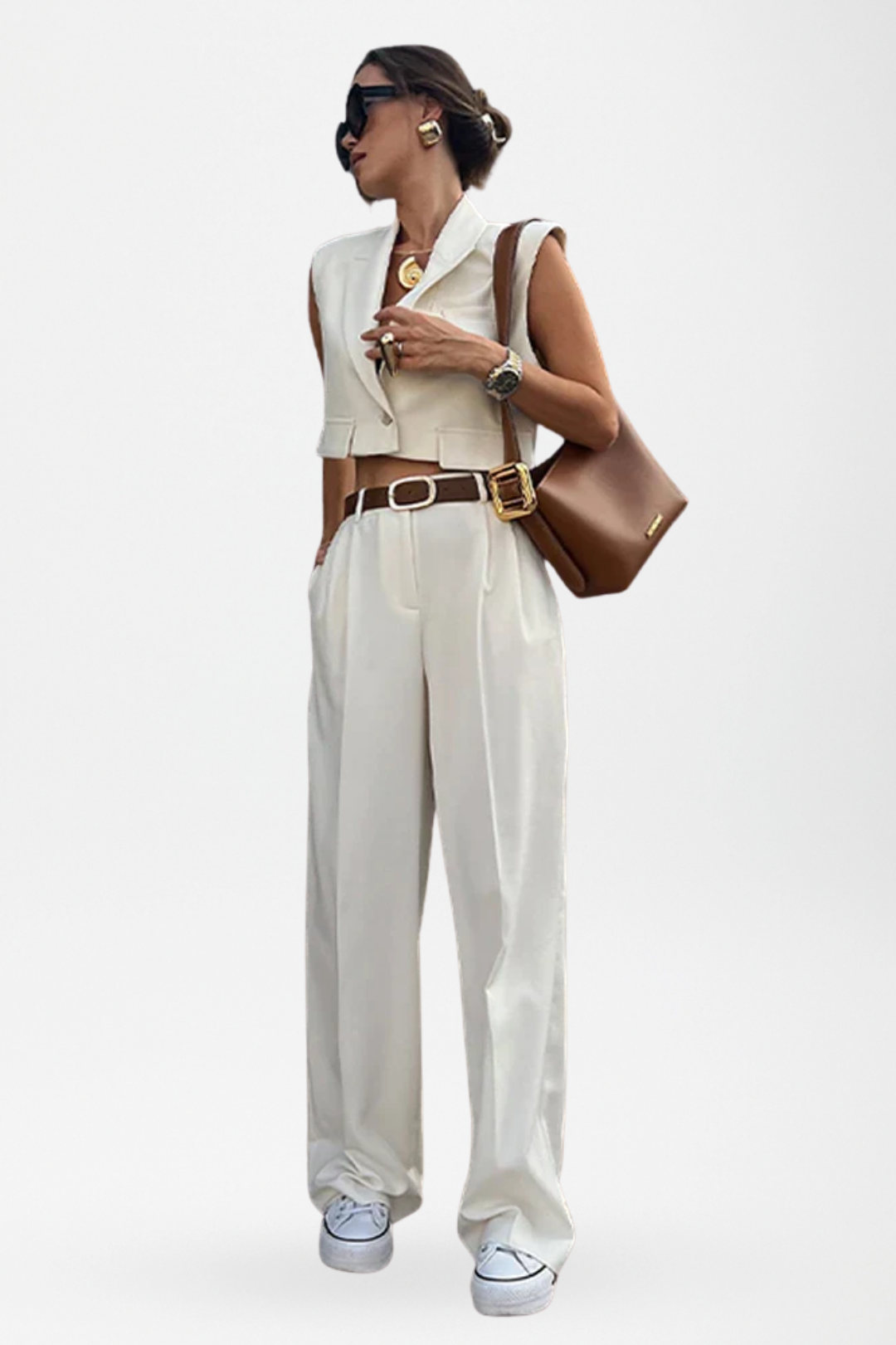 Alba | Wide-Leg Two-Piece Set
