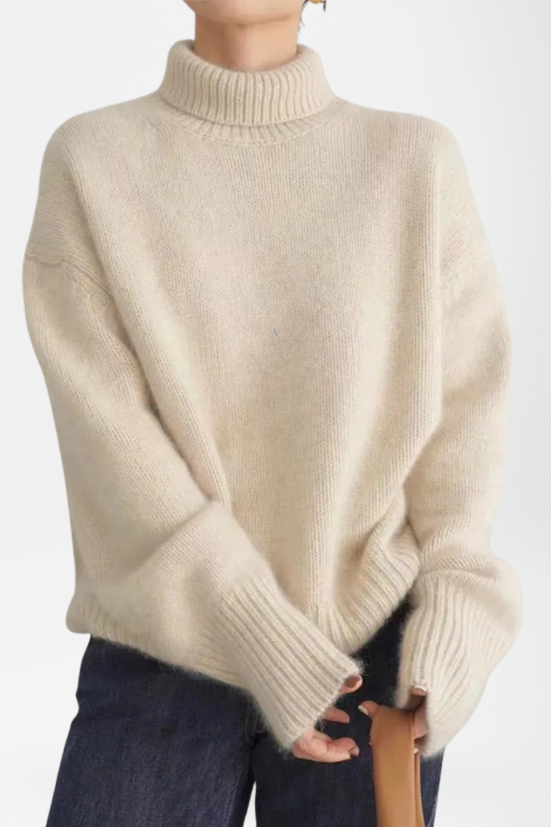 Sylvie | Cashmere Turtleneck Sweater