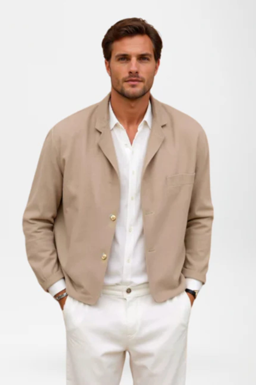 Bennett | Smart Cotton-Linen Blazer