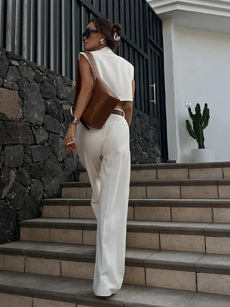 Alba | Wide-Leg Two-Piece Set