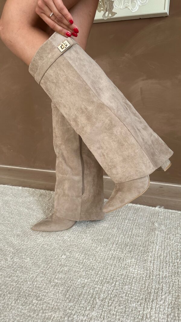 Ariana | Suede Knee-High Boots