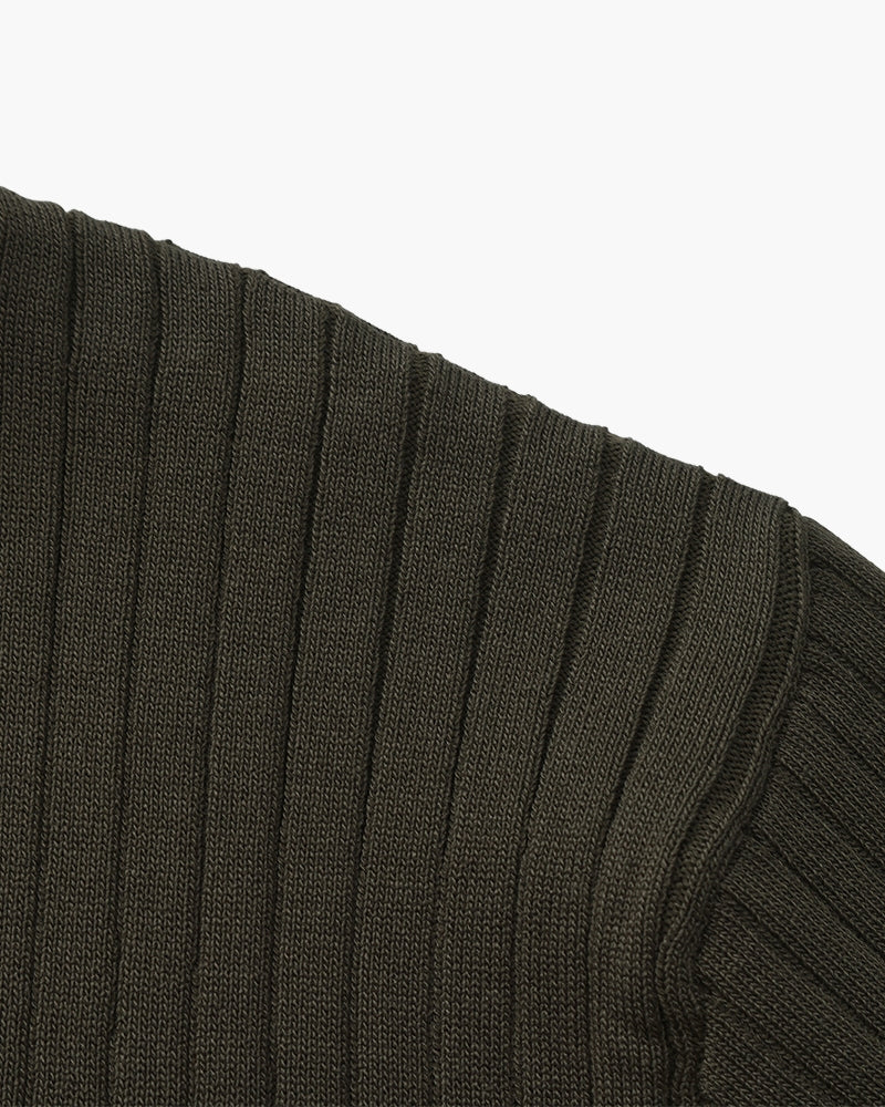 Aurel | Ribbed Knit Polo