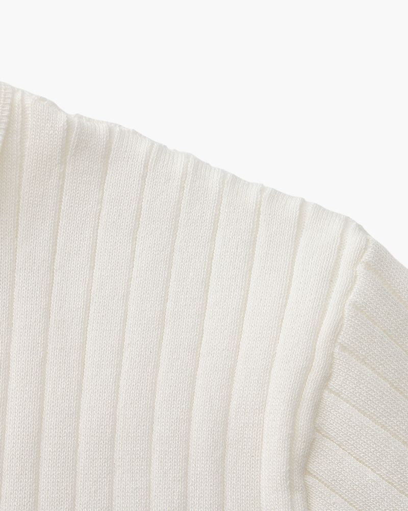 Aurel | Ribbed Knit Polo