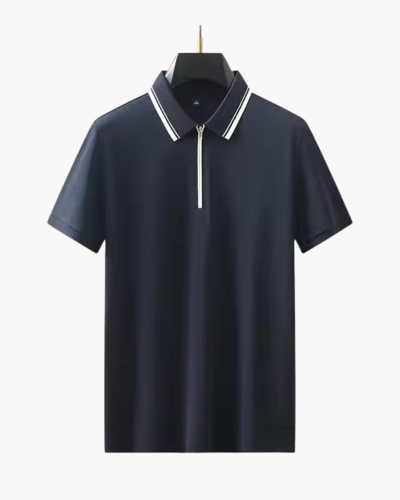Miles |Zip Knit Polo