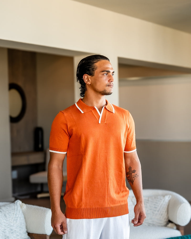 Lucien | Contrast Polo