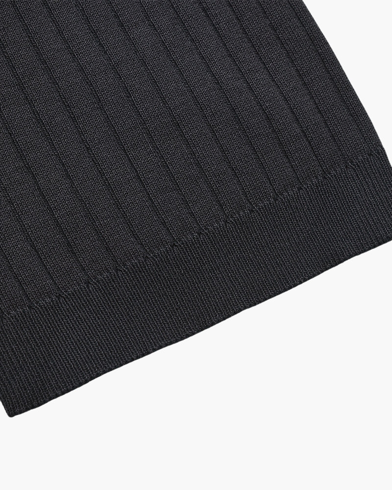 Aurel | Ribbed Knit Polo