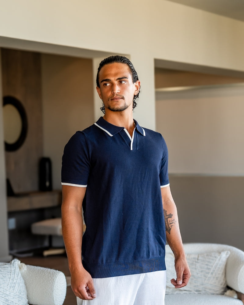 Lucien | Contrast Polo