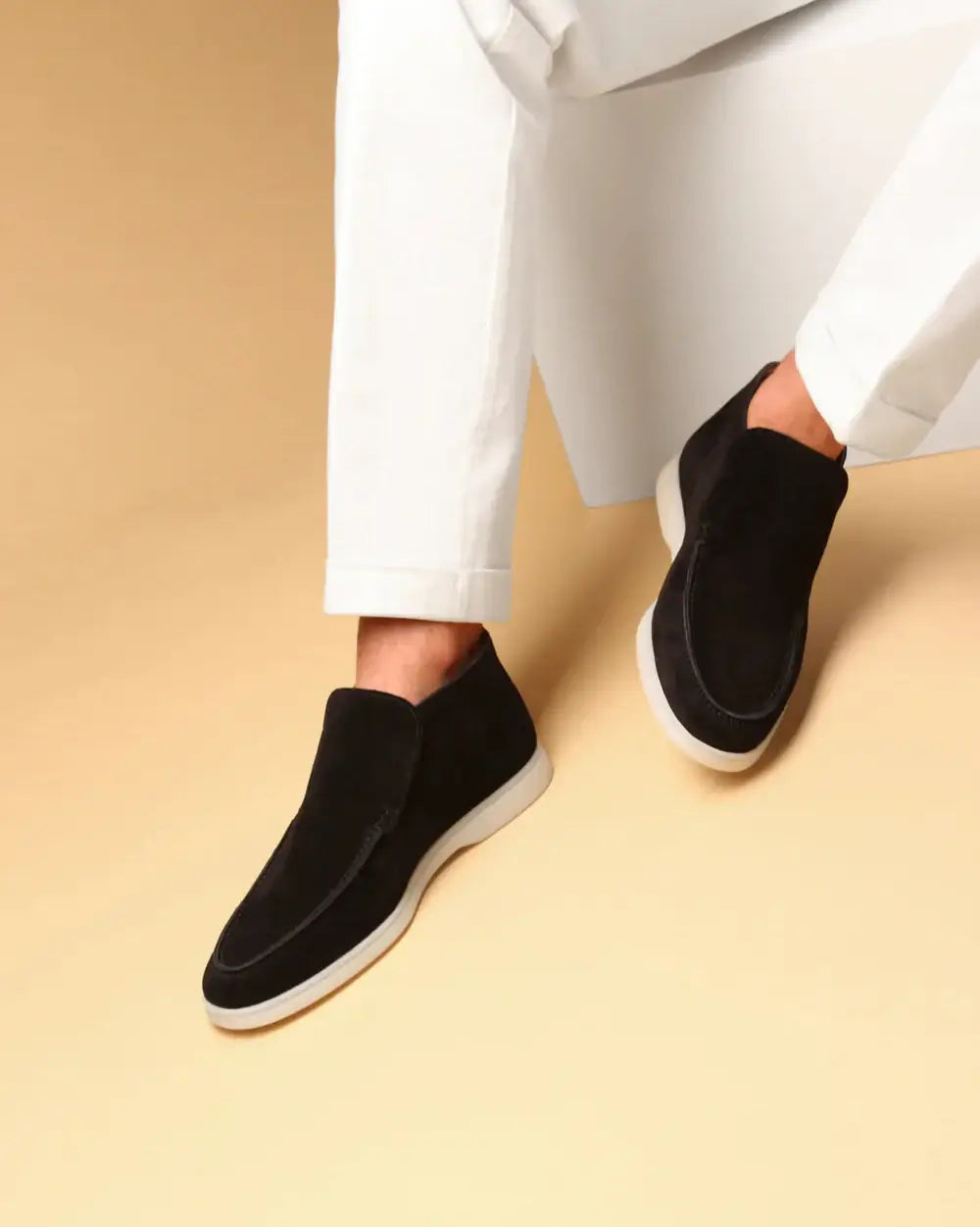 Lorenzo | High Suede Loafers