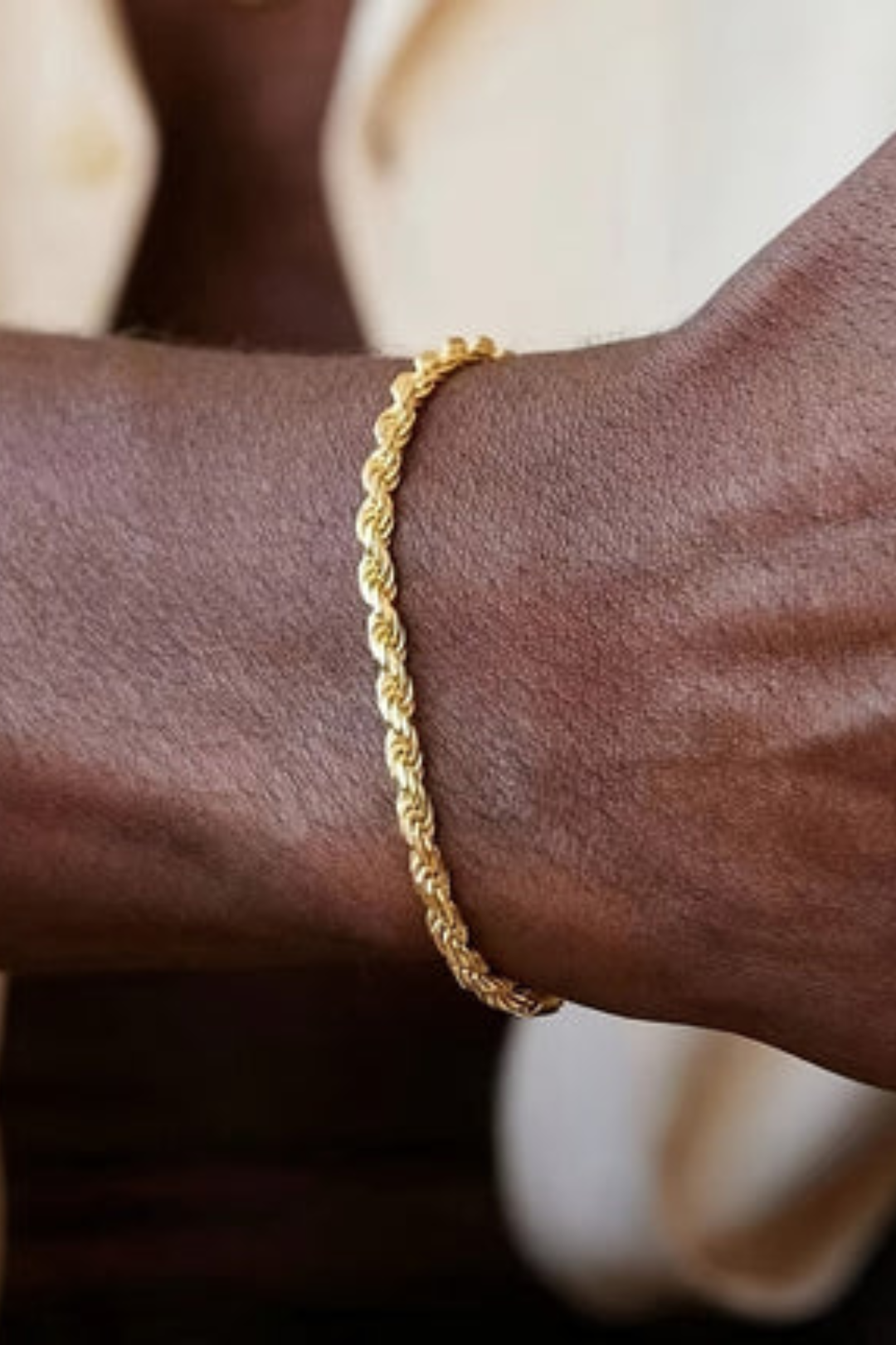 Dominic | Twisted Steel Bracelet
