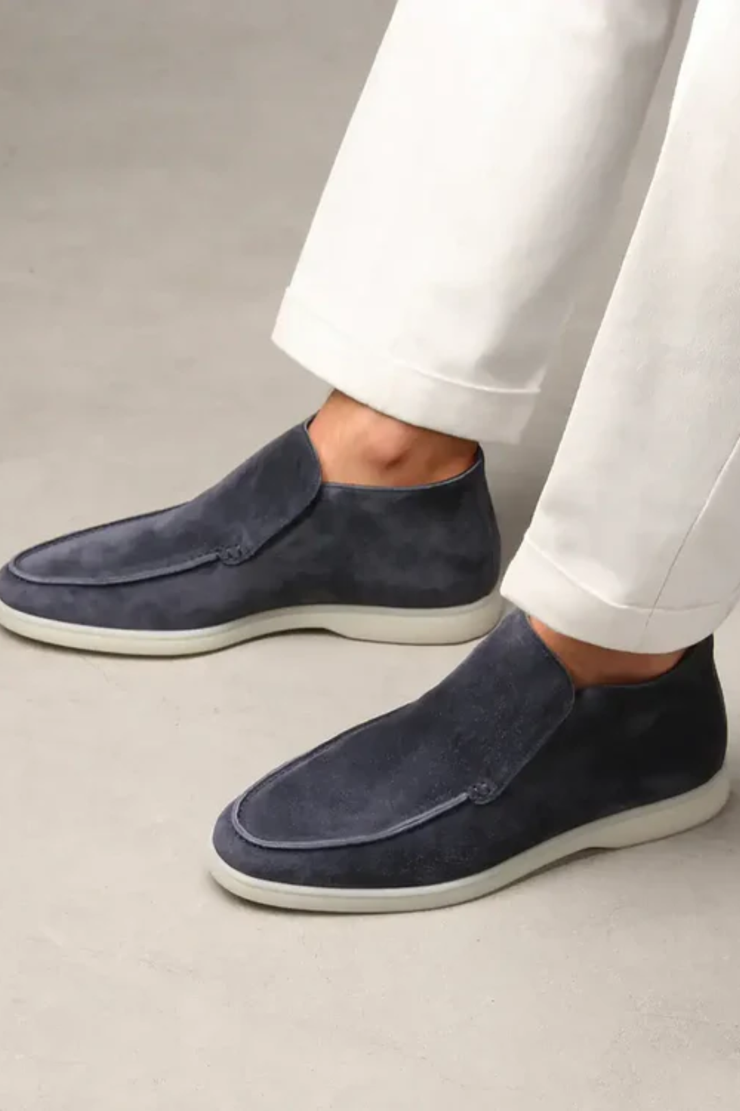 Lorenzo | High Suede Loafers
