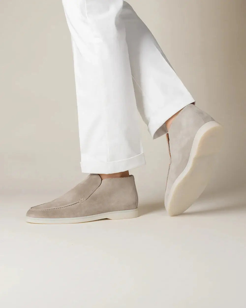 Lorenzo | High Suede Loafers