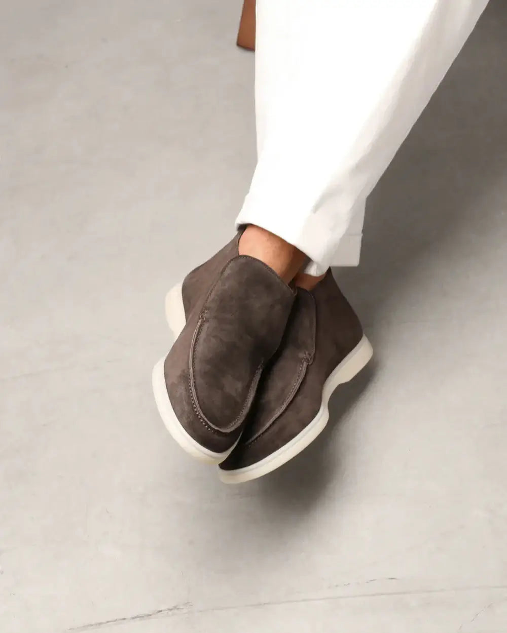 Lorenzo | High Suede Loafers