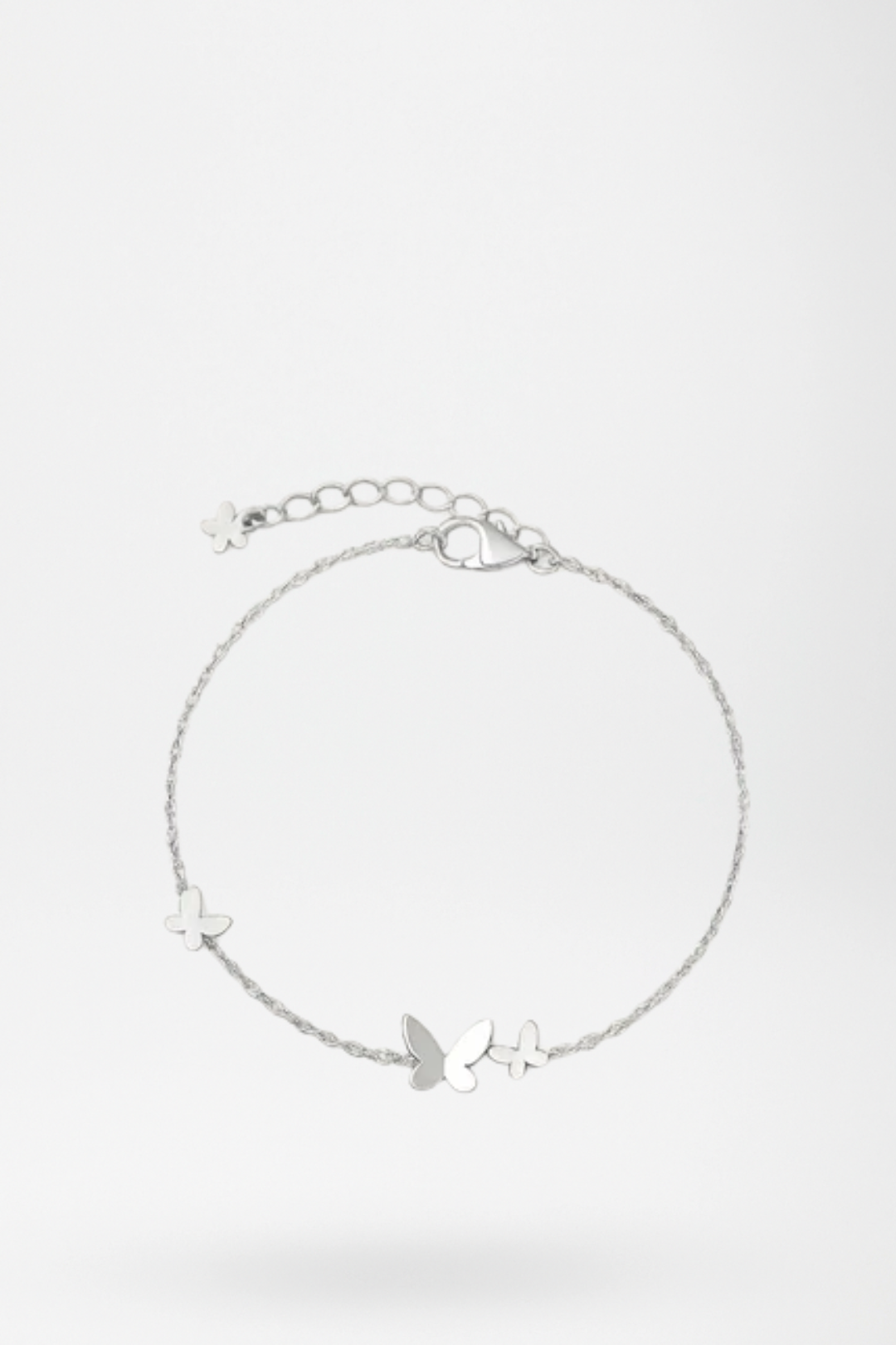 Liana | Silver Butterfly Bracelet