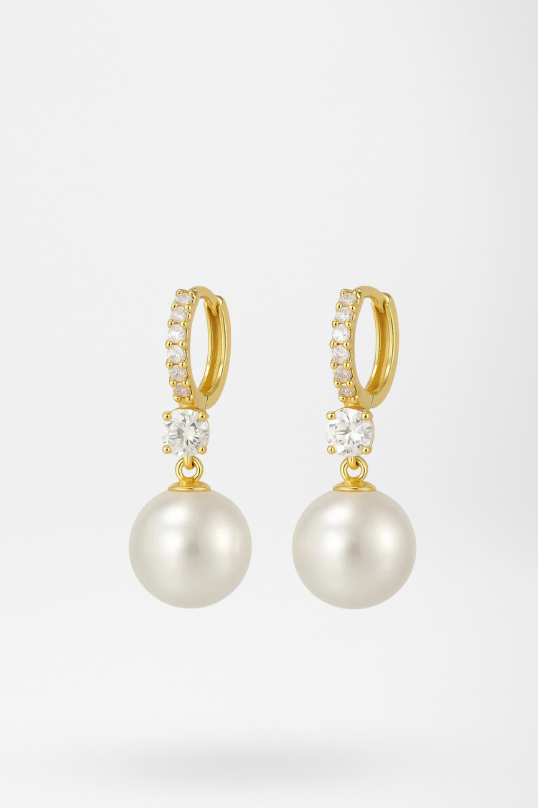 Aurelia | Elegant Pearl Drop Earrings