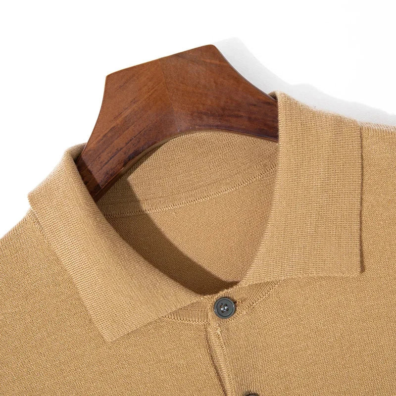 Gianni | Silk-Wool Polo