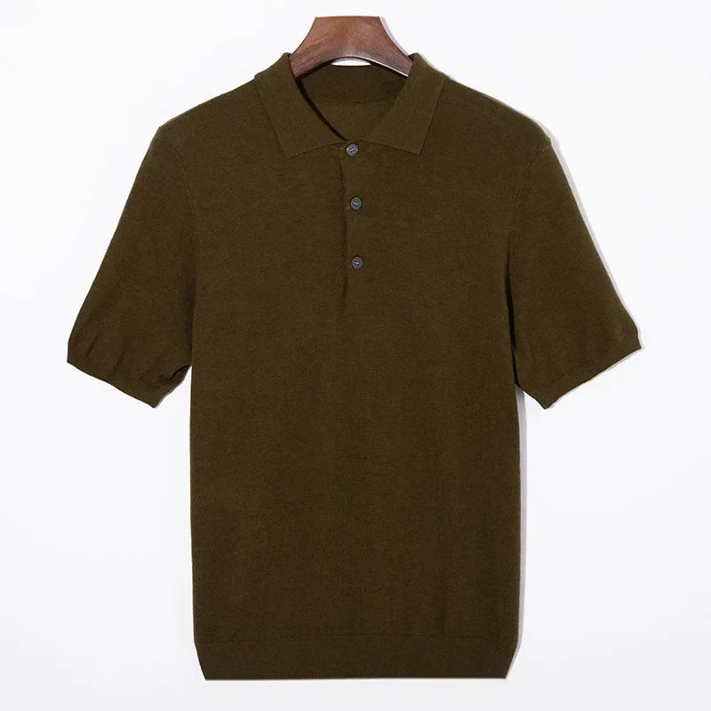 Gianni | Silk-Wool Polo