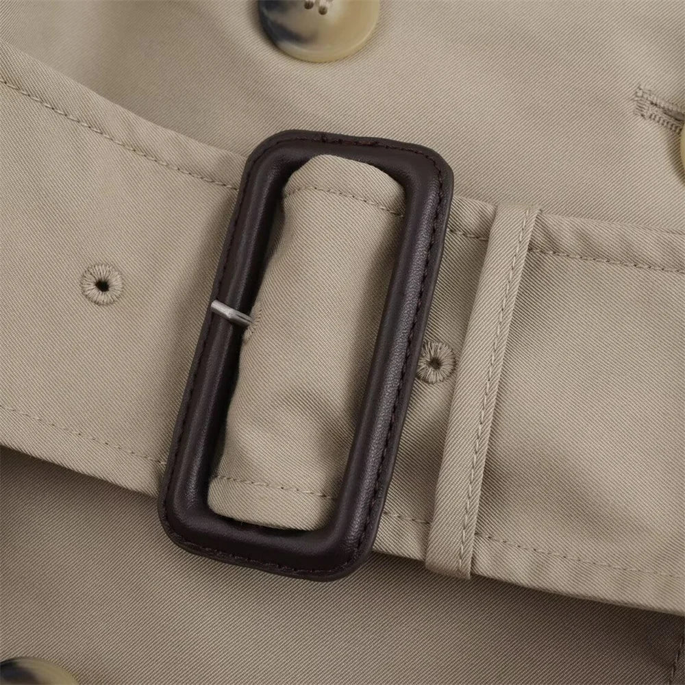 Édith | Classic Belted Trench Coat