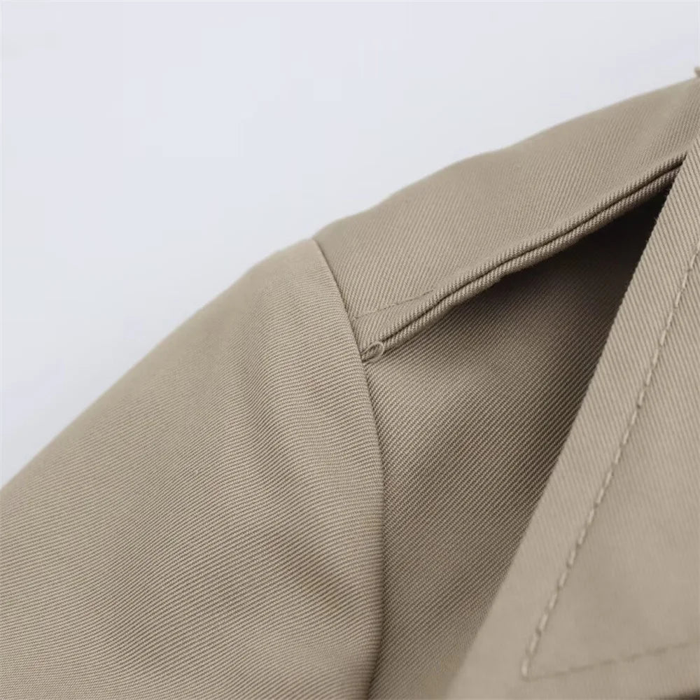 Édith | Classic Belted Trench Coat