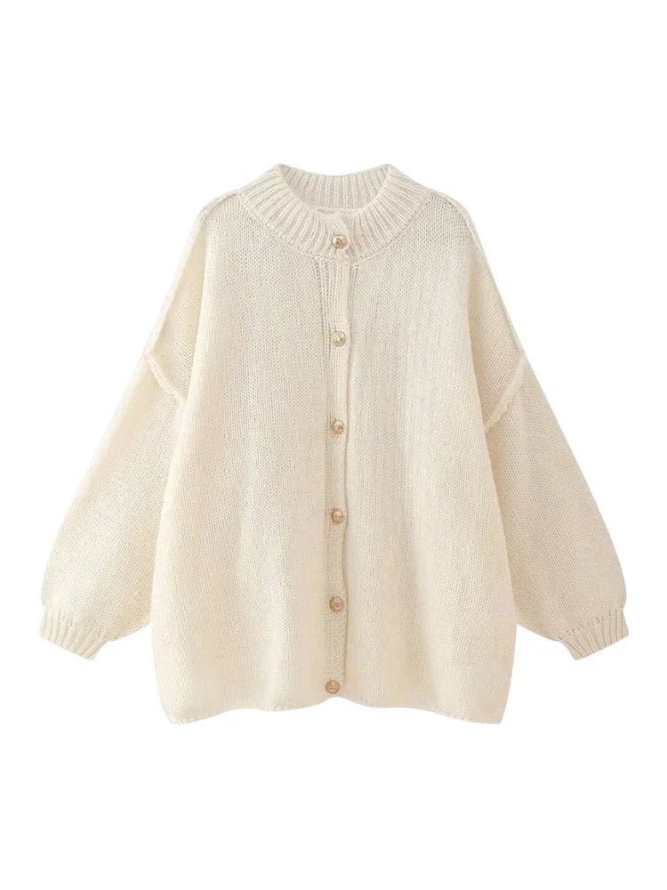 Sloane | Oversized Batwing Knit Jacket