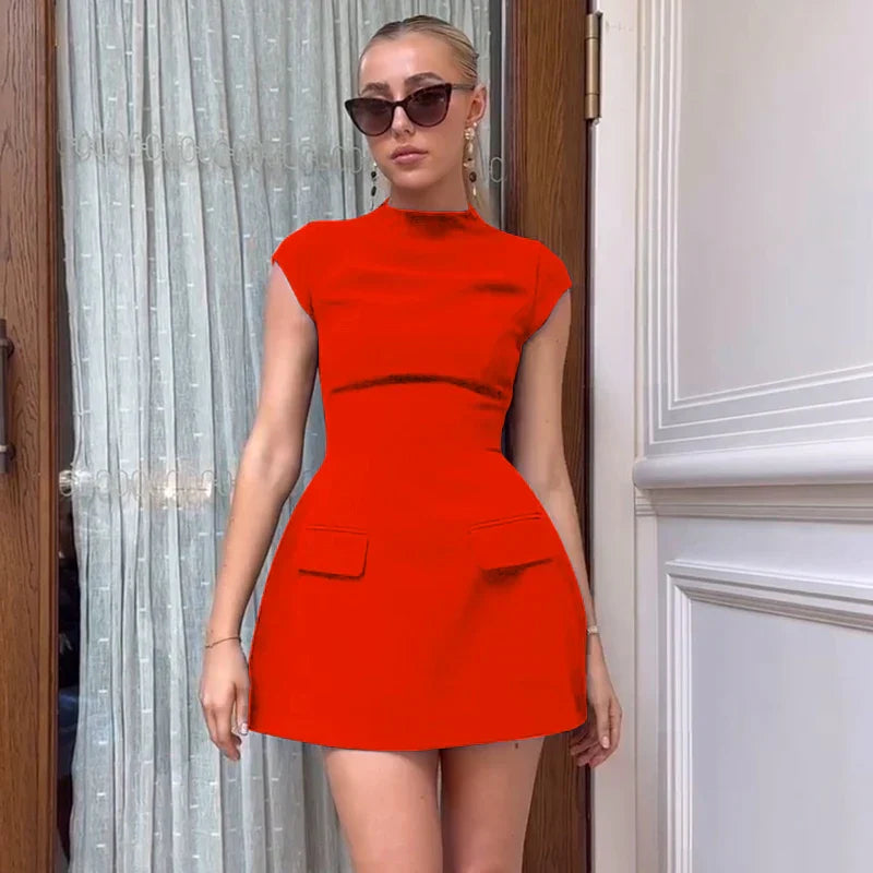 Éline | Sculpted Mini Dress