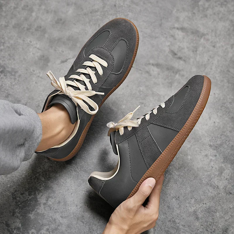 Elias | Leather Tennis Sneakers