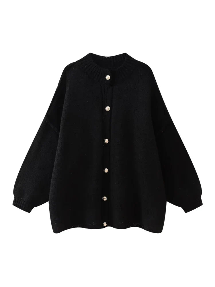 Sloane | Oversized Batwing Knit Jacket