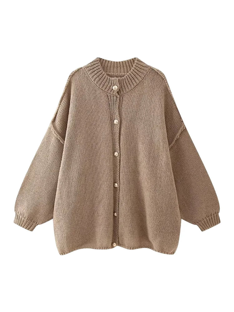 Sloane | Oversized Batwing Knit Jacket