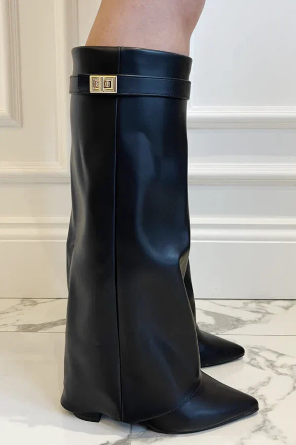 Ariana | Suede Knee-High Boots
