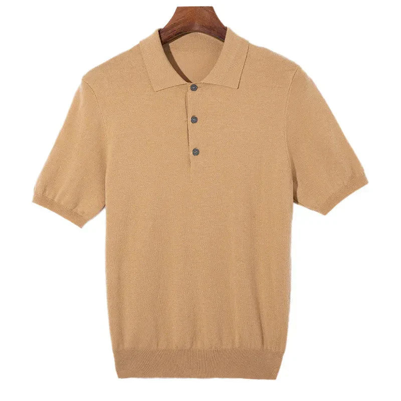 Gianni | Silk-Wool Polo