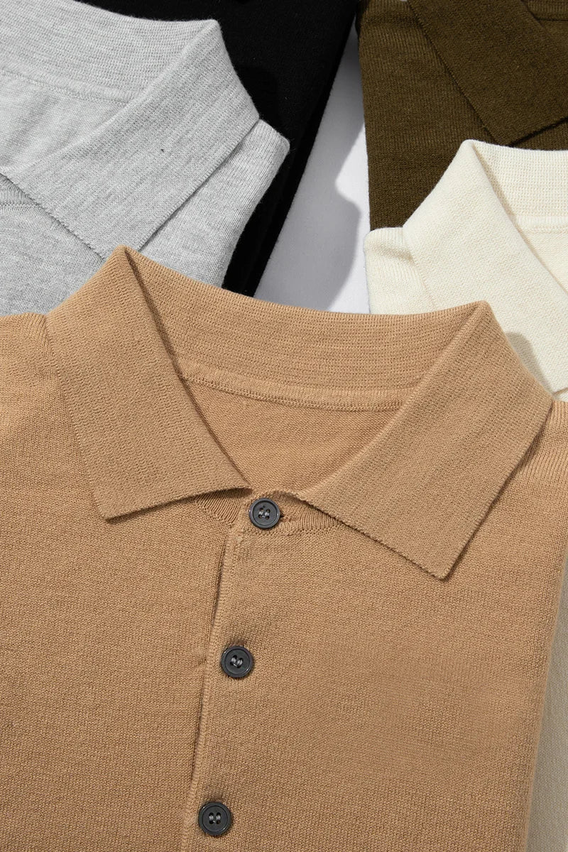 Gianni | Silk-Wool Polo