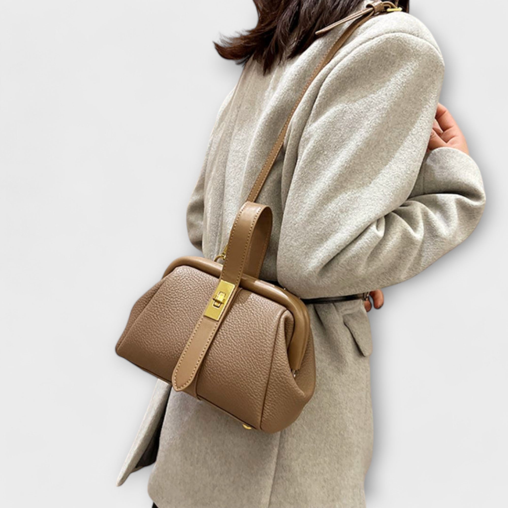 Evelyn | Leather Shoulder Bag
