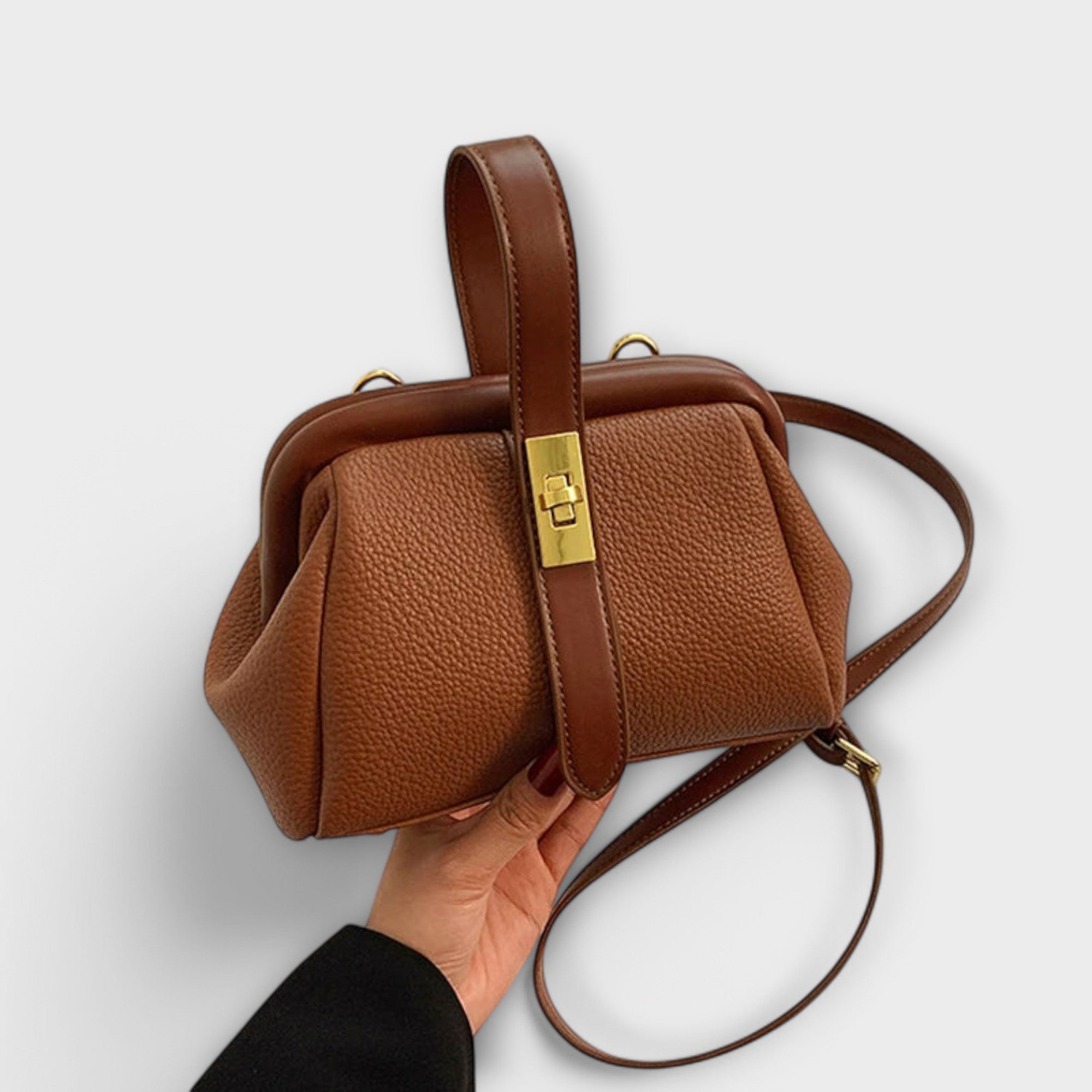 Evelyn | Leather Shoulder Bag