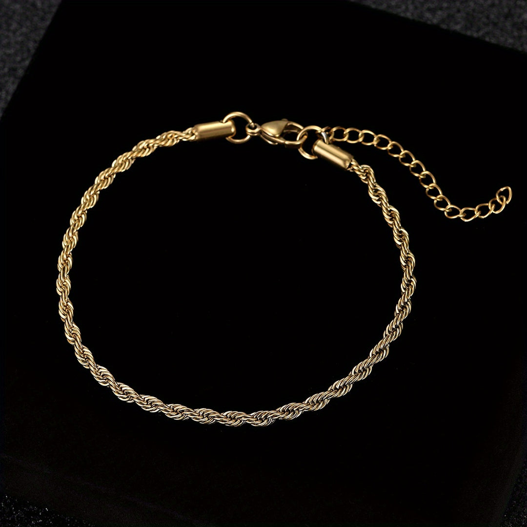 Dominic | Twisted Steel Bracelet