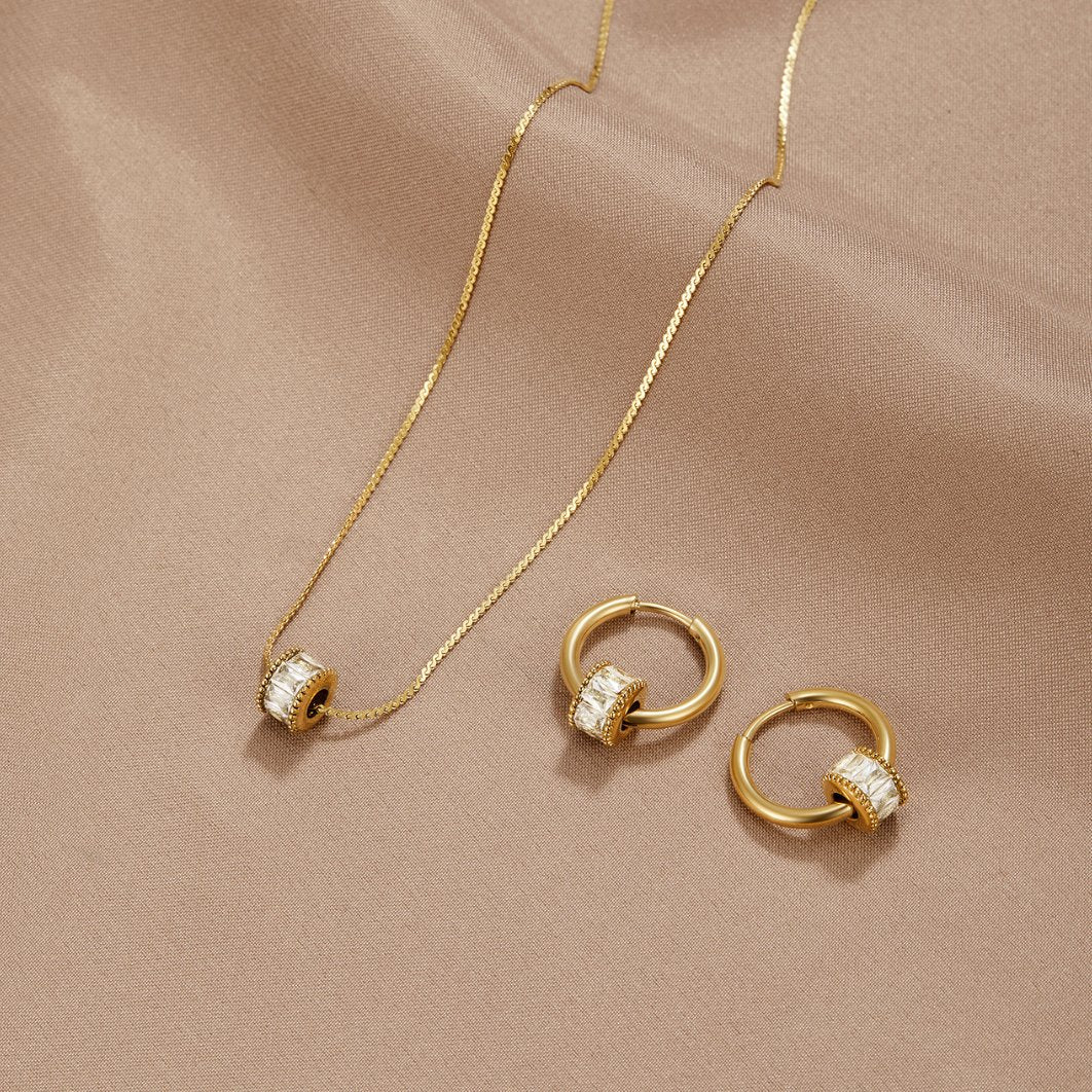 Giselle – 18K Gold Jewellery Set