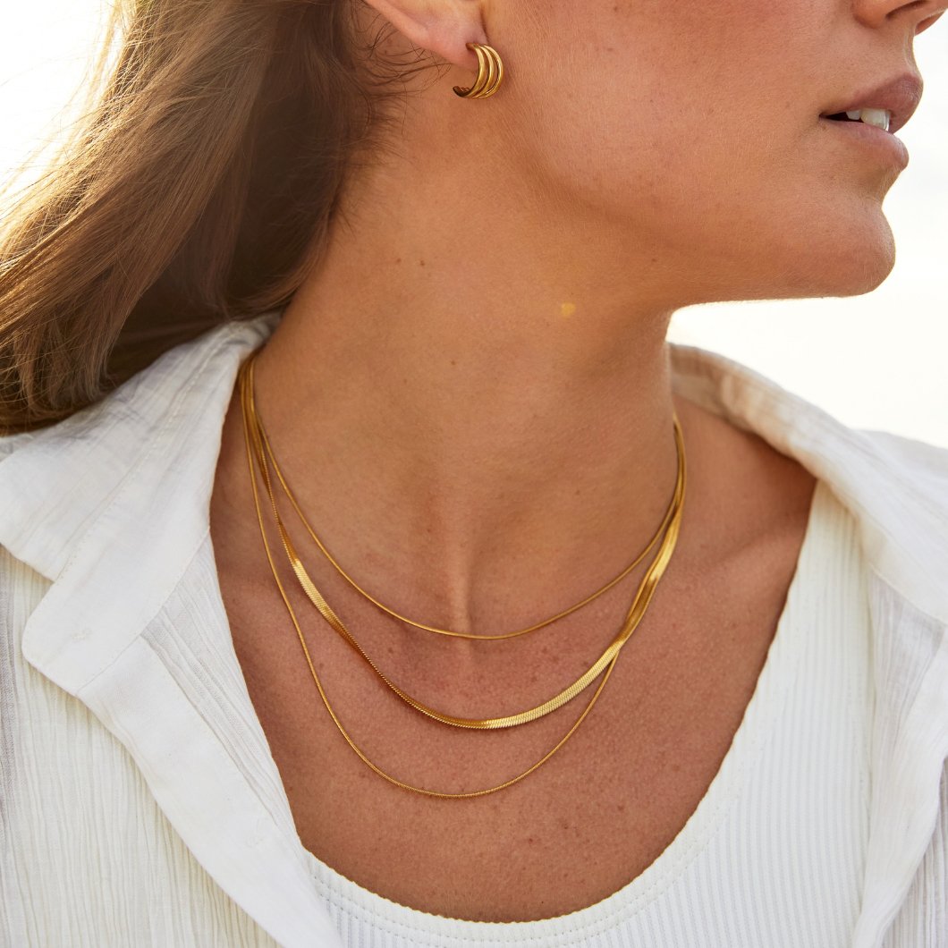 Nova | Triple-Layer Chain Necklace