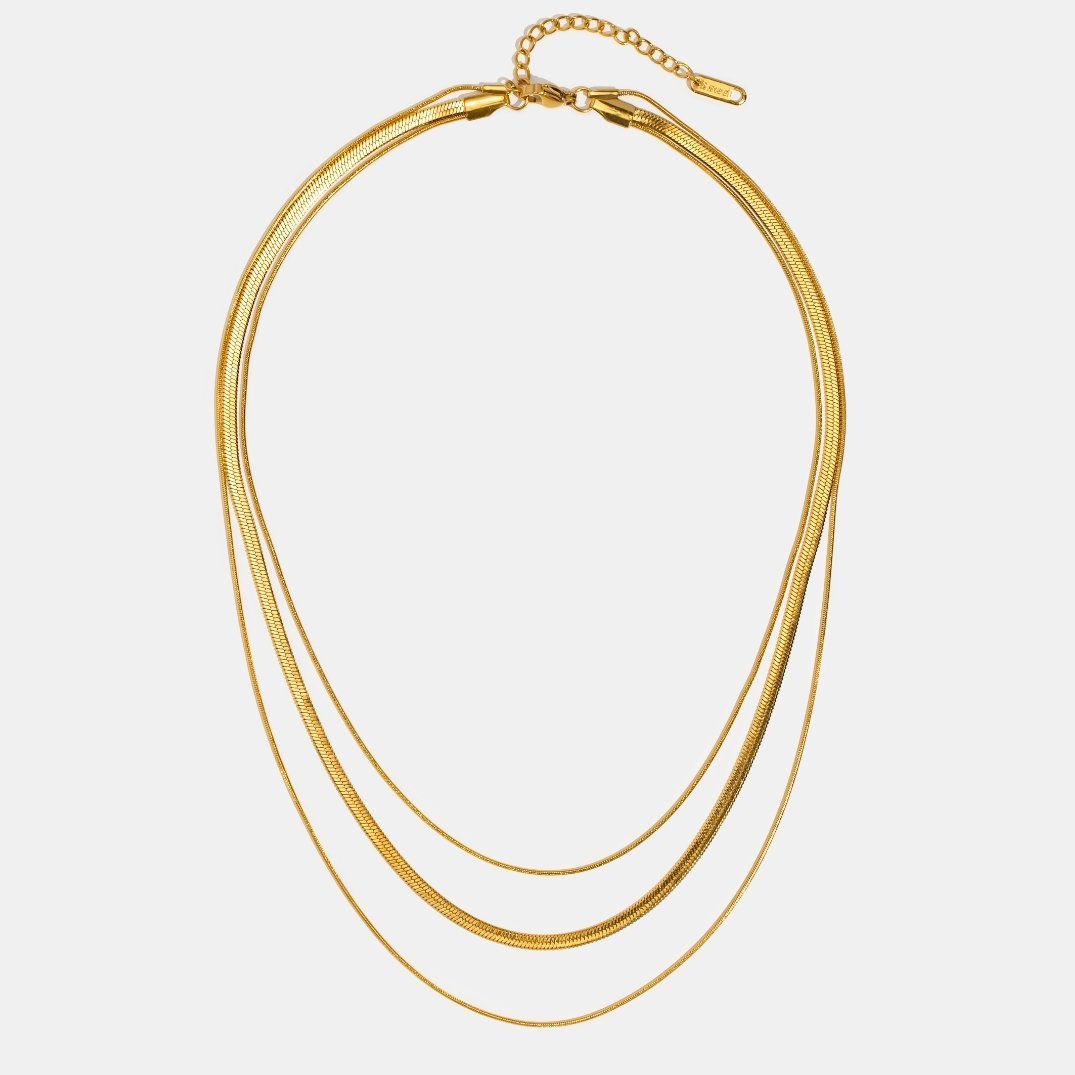 Nova | Triple-Layer Chain Necklace