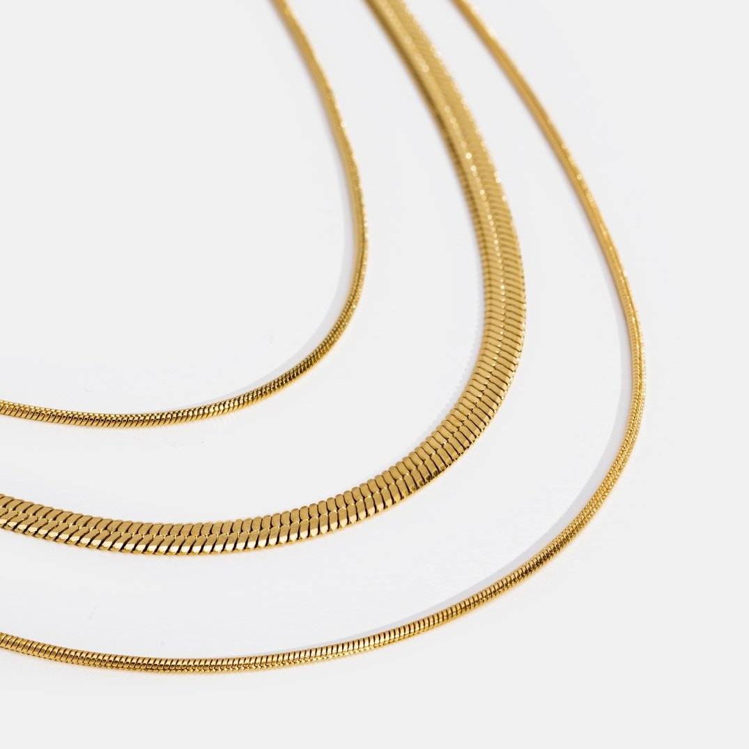 Nova | Triple-Layer Chain Necklace