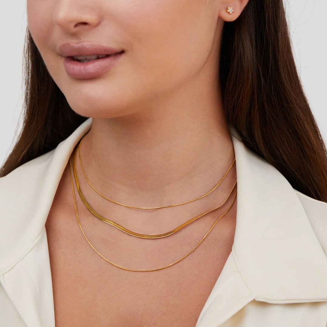 Nova | Triple-Layer Chain Necklace