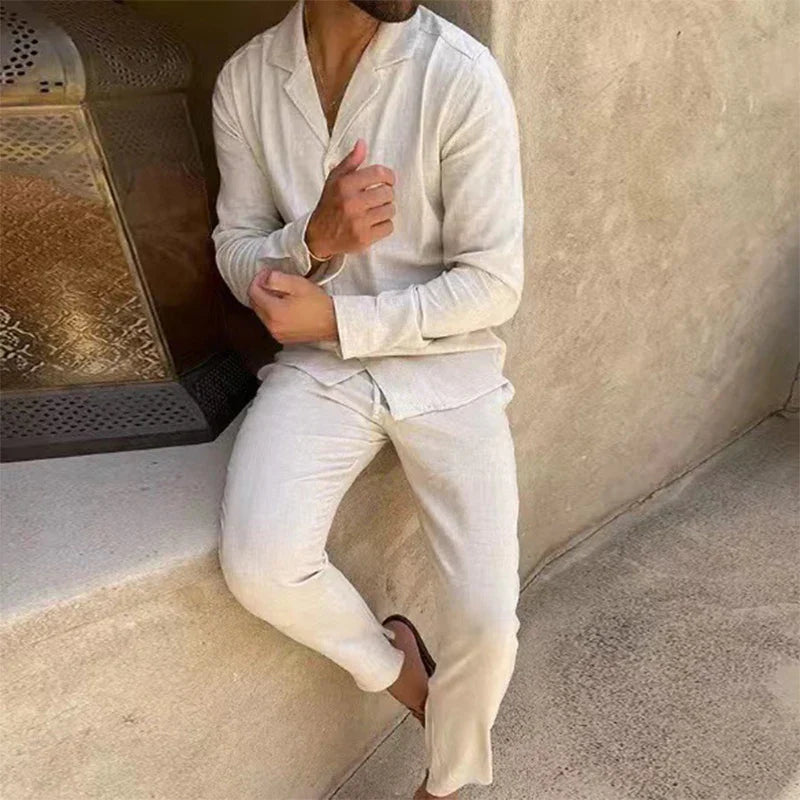 Luca | Men's Linen Set